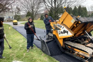 Asphalt Repair on a residential driveway in Chester County, PA